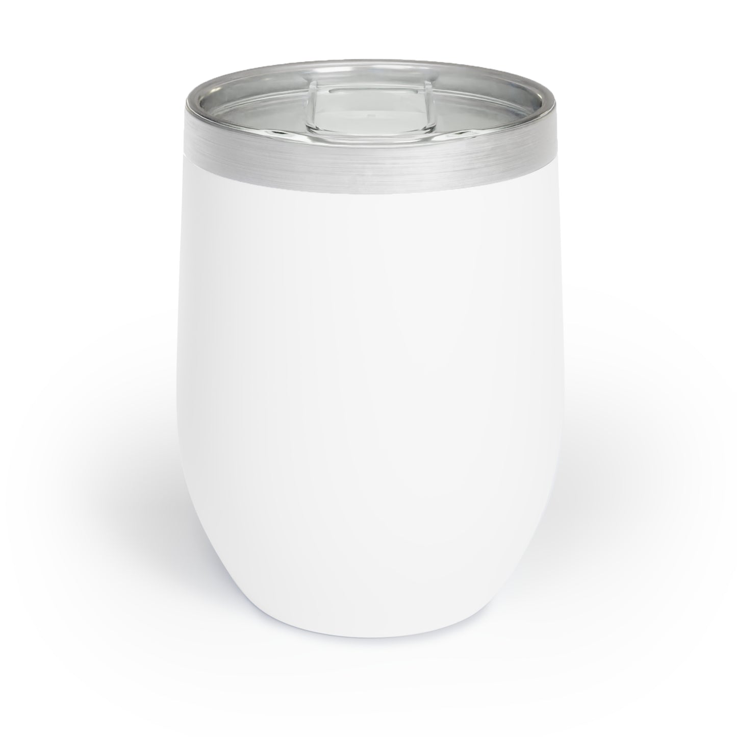 Chill Wine Tumbler - Stylish White Insulated Cup for Wine Lovers