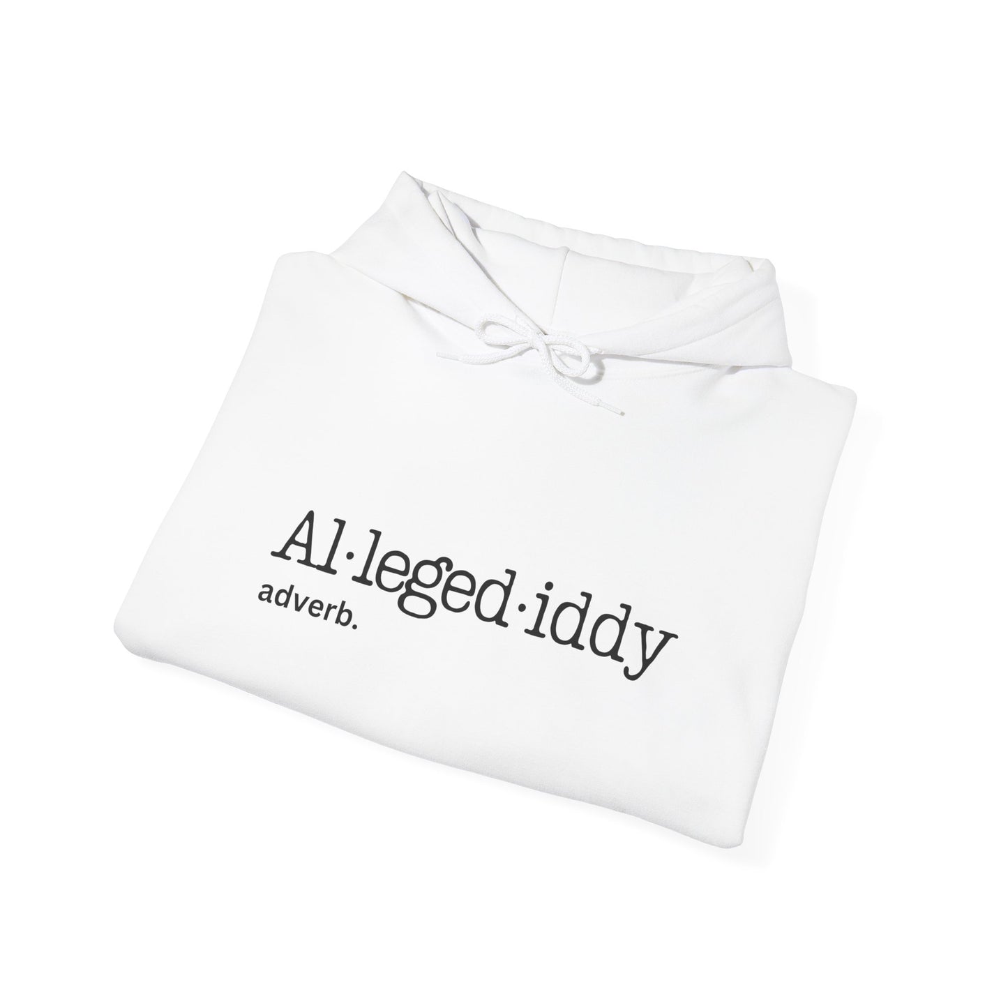 Allegediddy Unisex Heavy Blend™ Hoodie - Fun & Cozy Sweatshirt for Every Occasion