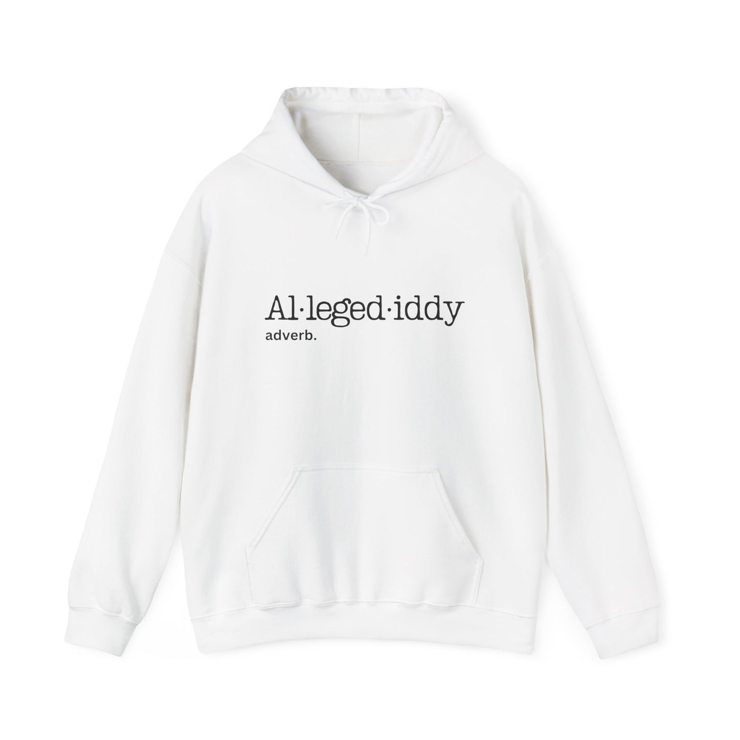 Allegediddy Unisex Heavy Blend™ Hoodie - Fun & Cozy Sweatshirt for Every Occasion