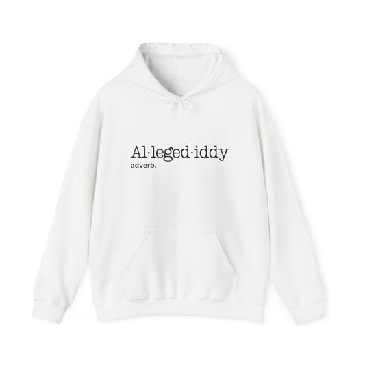 Allegediddy Unisex Heavy Blend™ Hoodie - Fun & Cozy Sweatshirt for Every Occasion