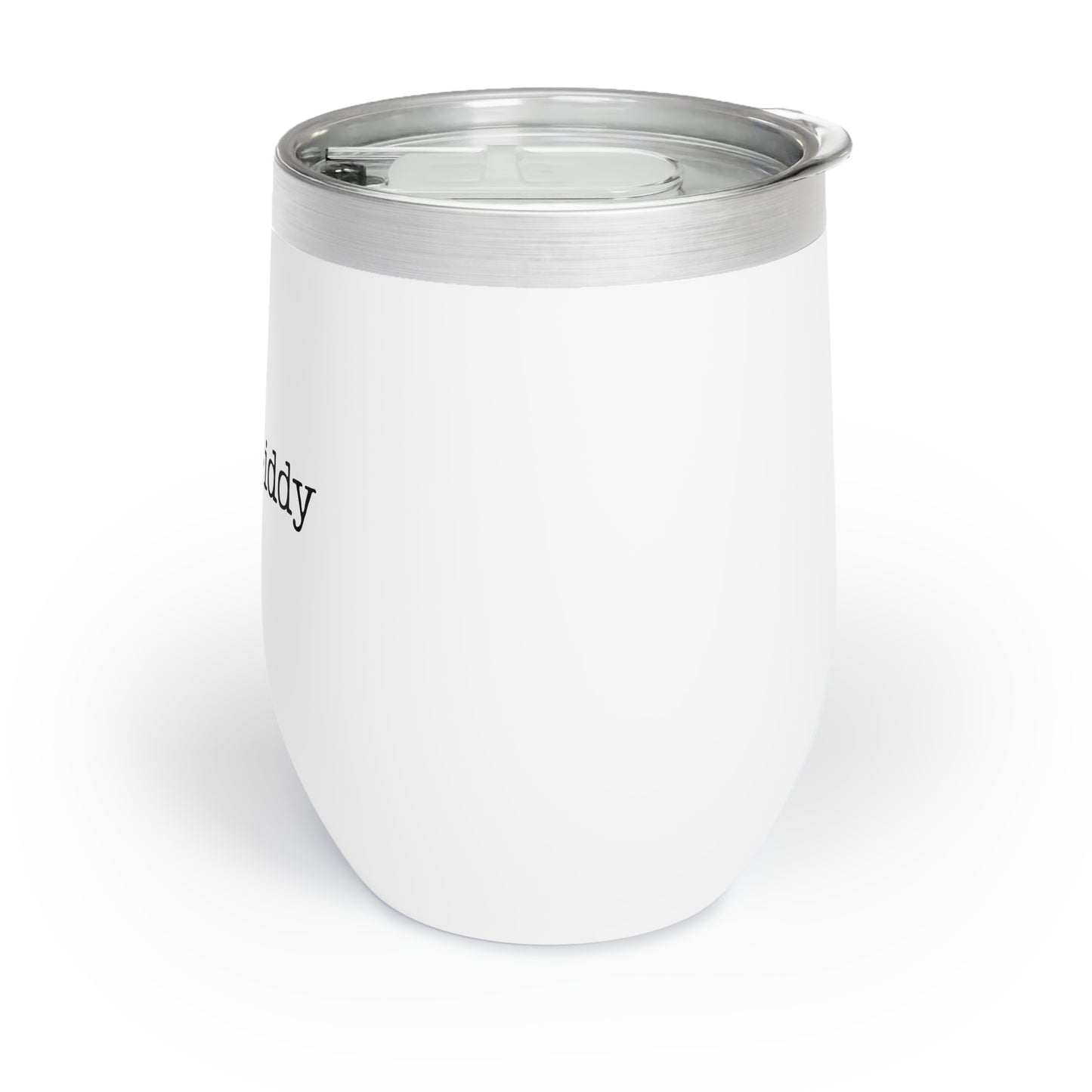 Chill Wine Tumbler - Stylish White Insulated Cup for Wine Lovers